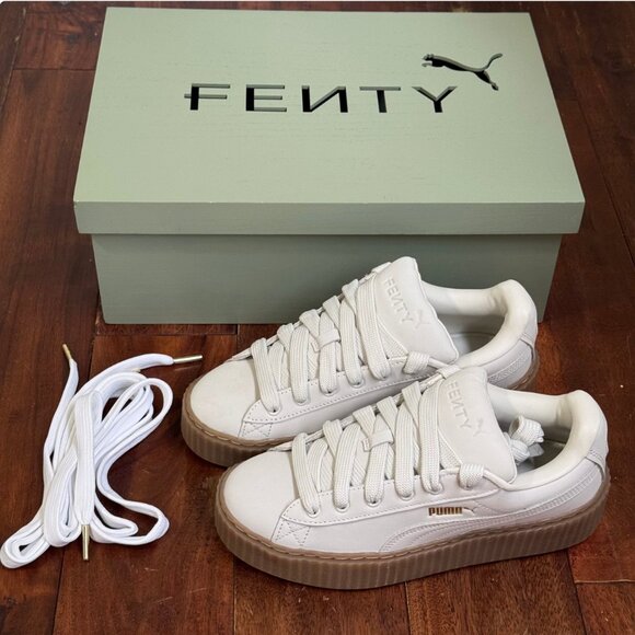 Puma Shoes - PUMA Fenty x Creeper Phatty Earth Tone Pack - Warm White